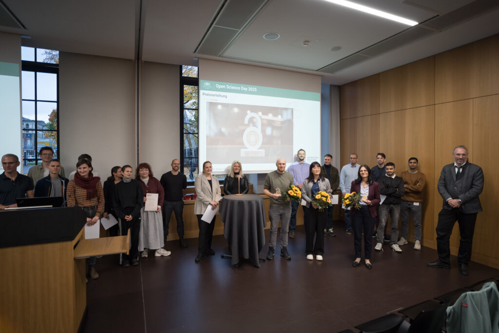 Bewerberinnen und Bewerber für den Open Science Award 2025