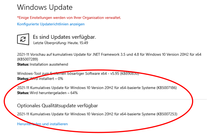 Neue Windows-Updates verbessern Druckprobleme