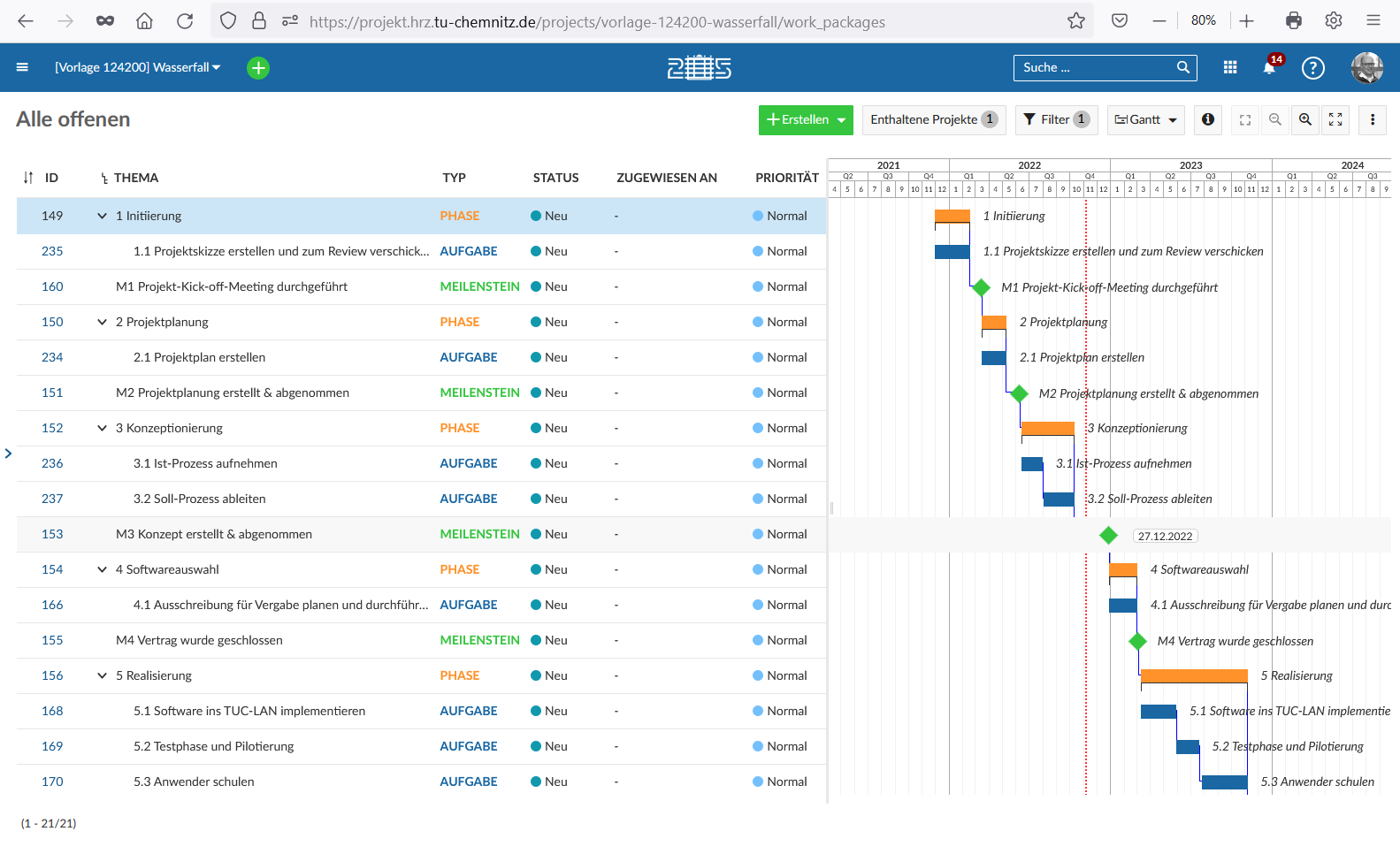 IT-Dienst TUCproject etabliert