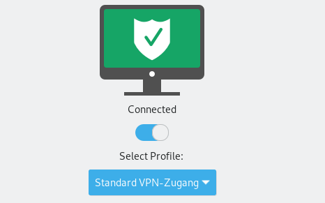 VPN-Schalter eduVPN
