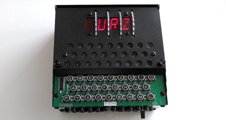 Enigma-Demonstrator des URZ