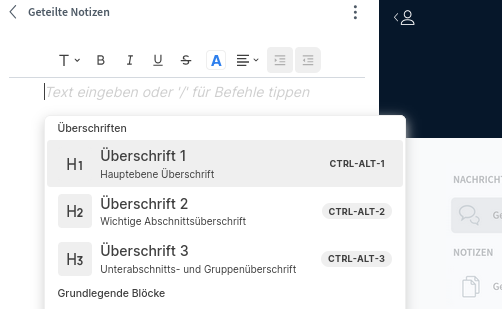 BigBlueButton-Update: Schöner protokollieren im Online-Meeting